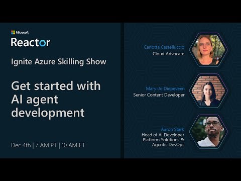 Exploring the Future of AI Agents with Microsoft Foundry | Microsoft Community Hub