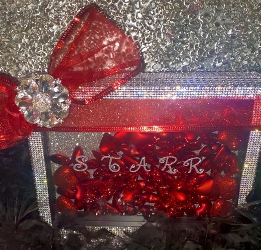 Personalized Glass Gift Box W/ Lights - Etsy