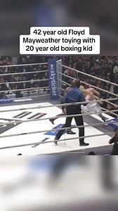 A very one sided boxing match to say the least… 💀 #boxing #floydmayweather #mayweather | Boxing Addicts