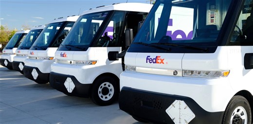 FedEx receives its first set of electric delivery vans from GM's BrightDrop - Gizmochina