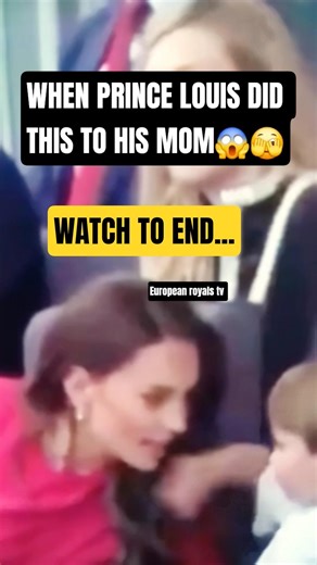 PRINCE LOUIS DID THIS TO CATHERINE PRINCESS OF WALES #catherineelizabeth #princelouis #shortsfeed