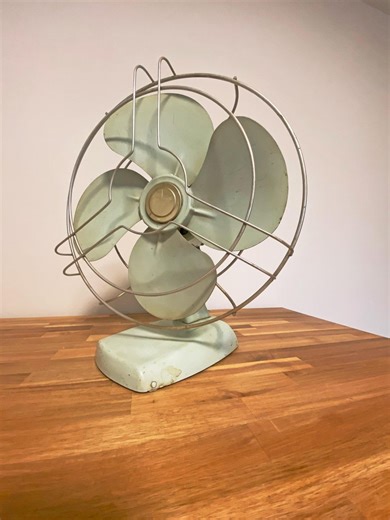 Working Vintage Kwik Kool Desk Fan, 1950s Table Top Fan - Etsy