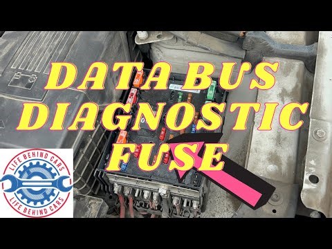 Volkswagen Tiguan 2014 Diesel Data Bus Diagnostic Interface Fuse Location 