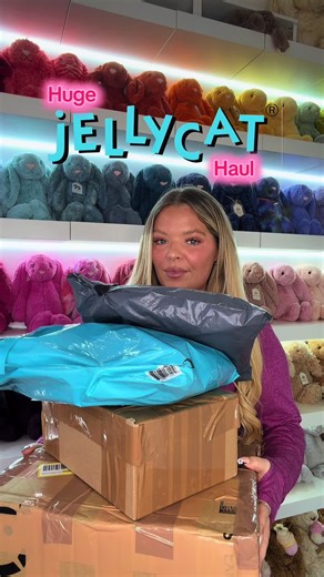 Huge Saturday @Jellycat haul! 🩵 Which Jellycat was your favourite?! #jellycat #jellycathaul #jellycatunboxing #jellycatretired #jellycatexclusive