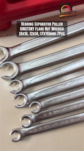 KINGTONY Bearing Separator Puller & Flare Nut Wrench Set