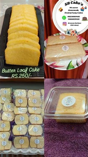 Butter Loaf Cake. DM for Order