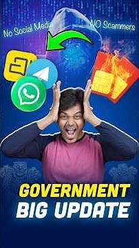 😱 இனி Whatsapp, Telegram Work ஆகாதா? ⚠️ New Government Rule #shorts