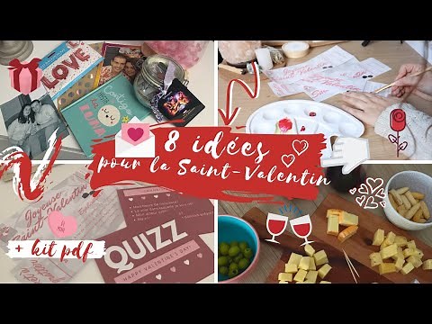 💑 IDÉES IMMATÉRIELLES POUR LA ST-VALENTIN ♡ ACTIVITÉS / DIY / KIT PDF GRATUIT ⎜Merry