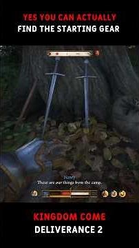 😱 Yes… You Can Actually Find The Starting Gear At The Bandits #kcd2 #kingdomcomedeliverance2