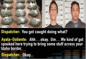 Drug traffickers get high and call the cops to turn themselves in. Here's the 911 call - East Idaho News