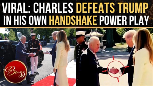 Trump’s handshake power move backfires as King Charles refuses to yield