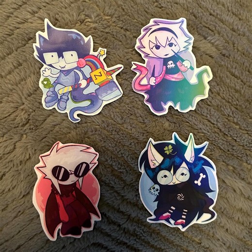 Homestuck Beta Kids Sticker Pack - Etsy UK