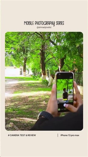 iPhone 13 pro max - Portrait photography with Mobile - Photoshoot tips