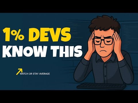 The One Skill That Separates 1% Developers (It’s Not What You Think)