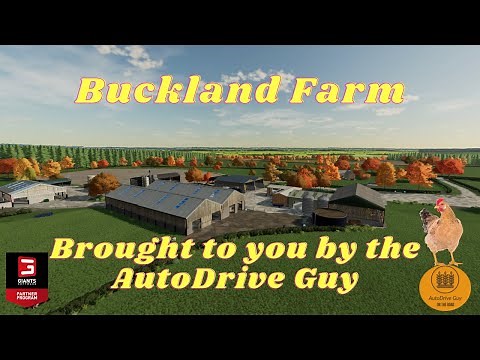 Farming Simulator 22 - Buckland Farm AutoDrive ver 1.0.0.2 (Updated 03/09/2024)