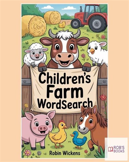 Children's Farm Wordsearch