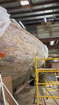 Transom and Deck Repair & Learning to Spray Awlgrip from a 40-Year Pro