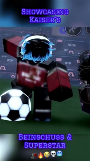 I Showcased Kaiser’s Beinschuss & Superstar Moves And They Are Lit 🔥 #roblox #azurelatch #kaiser