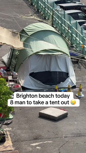 Brighton Beach Homeless Tent Removal Update