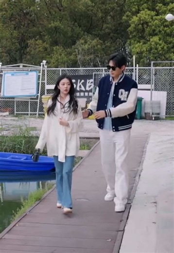 They’re giving chaos chemistry 👀 #LoveActuallyS5 #ZhouYouling #XuLuyang #datingshow