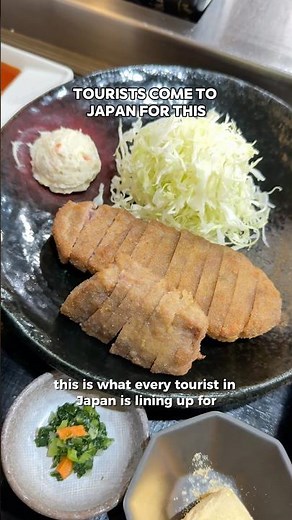 Trying Japan's most popular gyukatsu chain. Every tourist is lining up for this!