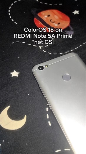 ColorOS 15 on Redmi Note 5 Pro Ulysse