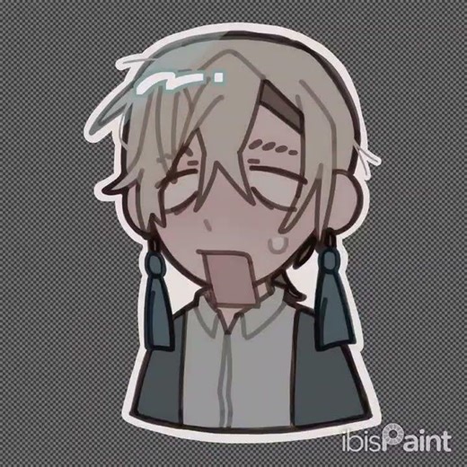 Sticker for my discord server!! ZANKA IS LIKE SUCH A COOL CHARACTER!! (he's from gachiakuta) #fanart
