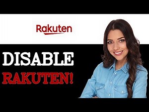How To Disable Rakuten Extension (2025)