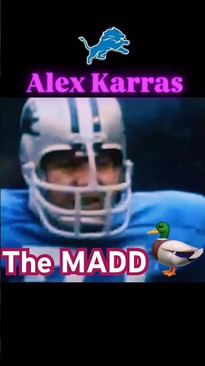 Alex Karras ￼Detroit Lions NFL Football Highlights ￼#detroitlions #nfl #shorts