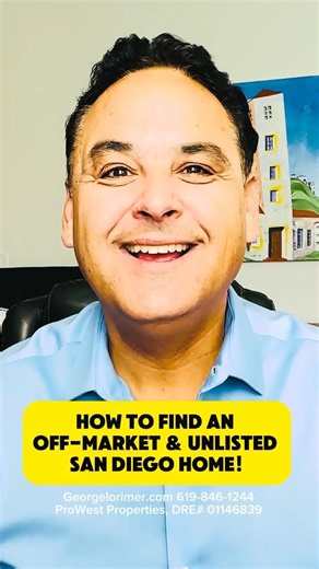 How to find an UNLISTED San Diego Homes others buyers don’t know about! No competition = DEAL.