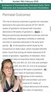 the difference between term and early term is significant! | Paging Dr. Fran
