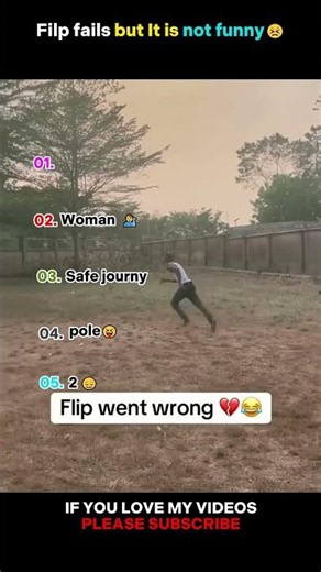 Filp fails 😣 #funnyvideos #funny #hilariousfails