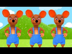 Con Chuột Nhắt 🐭🐭 Nhạc Thiếu Nhi Vui Nhộn 💥 Hoạt Hình Chú Chuột Nhắt