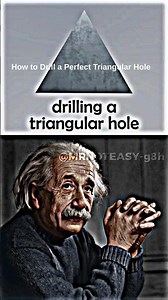 How to Drill a Perfect Triangular Hole: A Fun Geometric Breakdown and Mind-Bending Math Trick