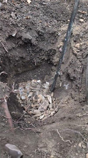 Drilling a hole with a Milwaukee demolition hammer 🔨#work #drill #holes #drilling #hard #shorts