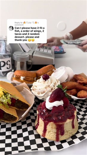 Replying to @🔥🕊️Lily 🕊️🔥 Enjoy your meal & come back soon!🌮Thank you for stopping in! 🍗🧾 #fakefood #asmrsounds #roleplay #roleplayeatery #playfoodasmr #playkitchen #playfood #playrestaurant #asmr #restaurantroleplay #foodie #satisfying