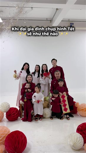 Nhà mình được cái đông vuiii 🫶🏻❤️ #JoycePham #TetBinhNgo #Tet2026
