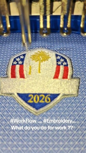 #embroidery #barudan #work