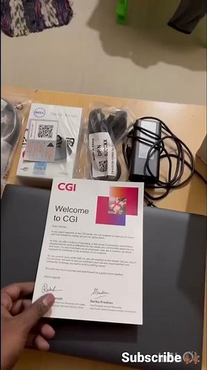 CGI welcome Kit 🤩🤩 | Unboxing | Joining Kit | New Joiner | Prasanth vlogs🔥🔥#shorts