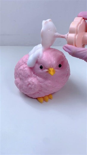 FUFUSQUISHY ASMR 🐤🐤Chick#asmr