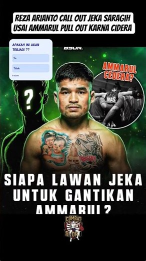 REZA ARIANTO CALLS OUT JEKA SARAGIH ⁉️ #byoncombat #kickboxing #callout #jekasaragih #rezaarianto