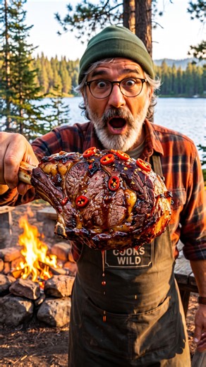 Slow-Roasted Beef Shank Over the Camp Stove 🔥