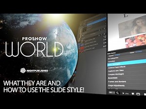 TUTORIAL PROSHOW PRODUCER 9 (2020) / CÓMO USAR LOS SLIDE STYLE! / Proshow world / BASIC