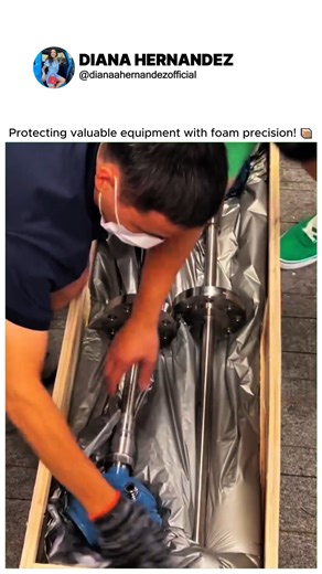 5.4K views · 24 reactions | Custom foam packaging ensures safety for equipment. | DIANA HERNANDEZ | Facebook