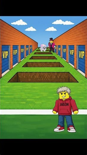 2D Animation - Escape Tsunami Roblox [Brainrot Moment]