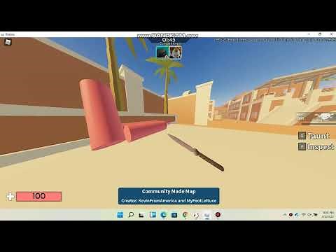 Arsenal Fe Killbrick Skin (Roblox Arsenal)