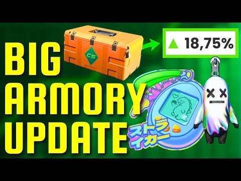 Biggest CS2 Armory Update - New Stickers & Charms | CS2 Investing