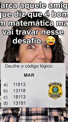 Questão de raciocínio lógico que muita gente trava#enem #matematica #raciociniologico #concurso