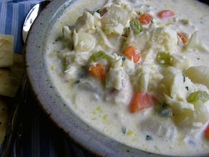New England Fish Chowder | Simple Nourished Living