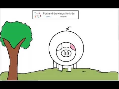 How to draw meat animals 🍖